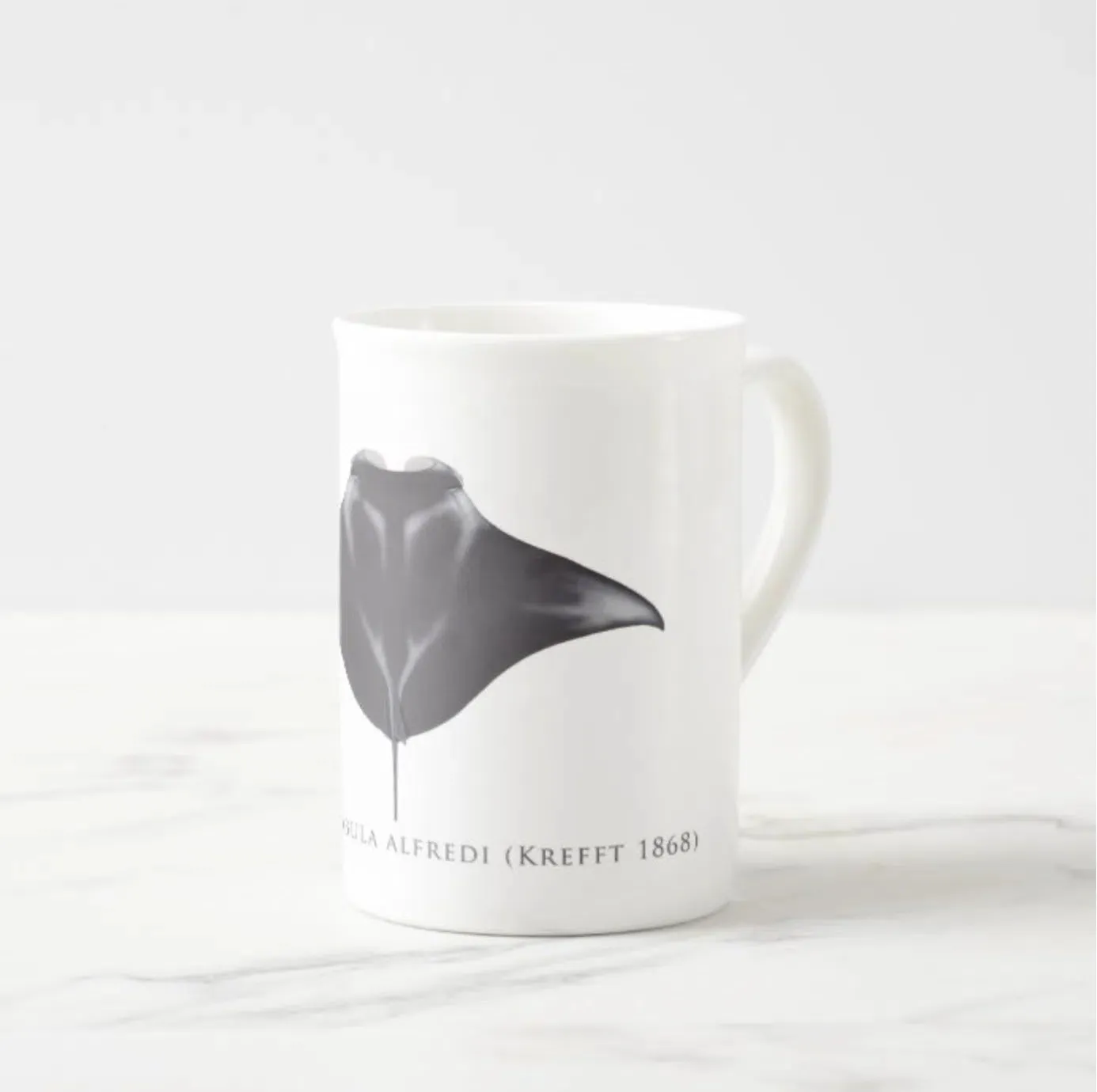 Reef Manta Ray - Fine Bone China Mug