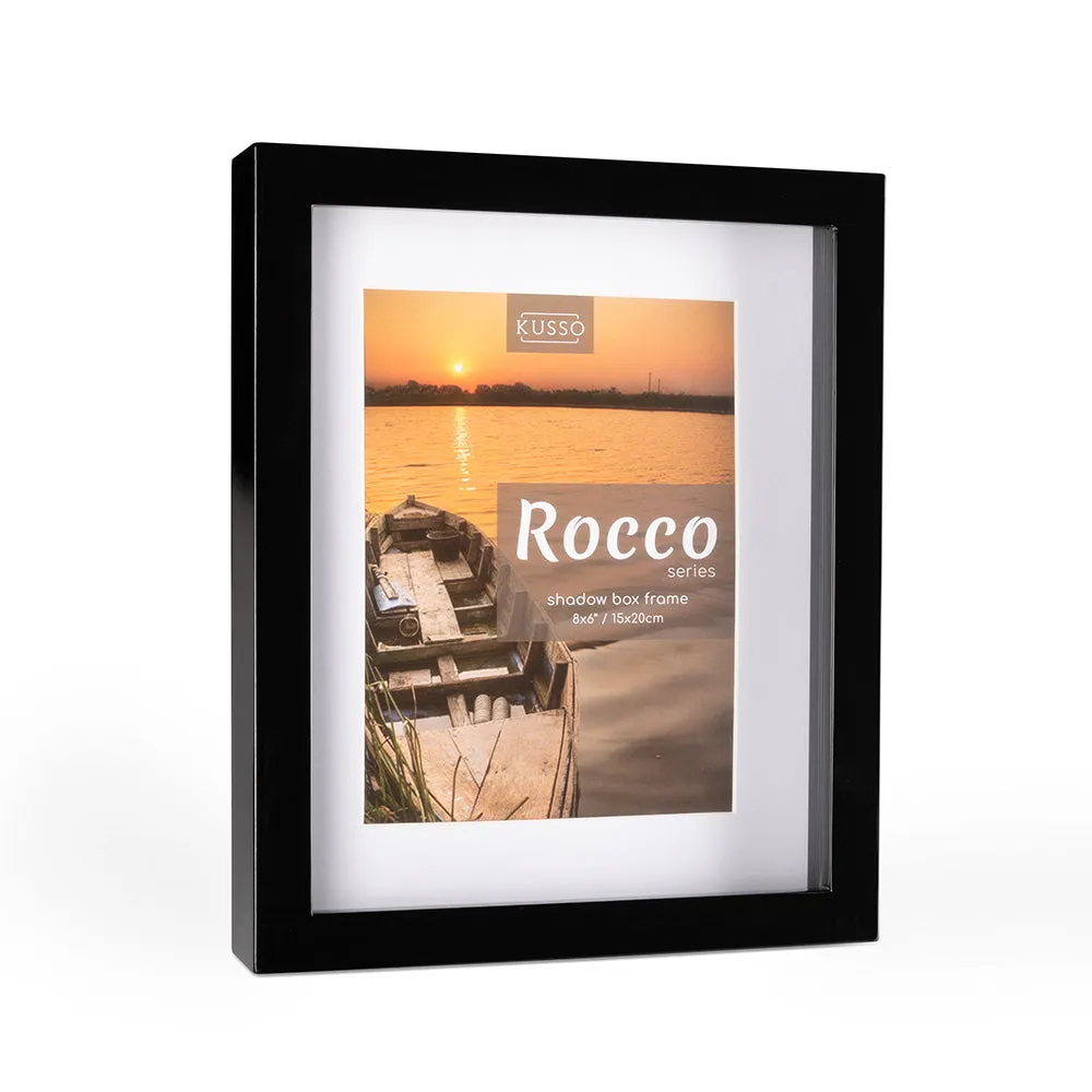 Certainly! Heres an optimized title for the Rocco Shadow Box Series:

Rocco Premium Shadow Box Collection - Stylish Decorative Display Frames for Memories and Art

Feel free to adjust based on your specific target audience or features you wish to emphasize!