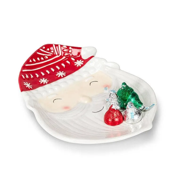 Santa Face Plate - 8"L