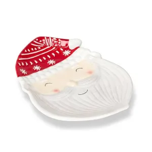 Santa Face Plate - 8"L