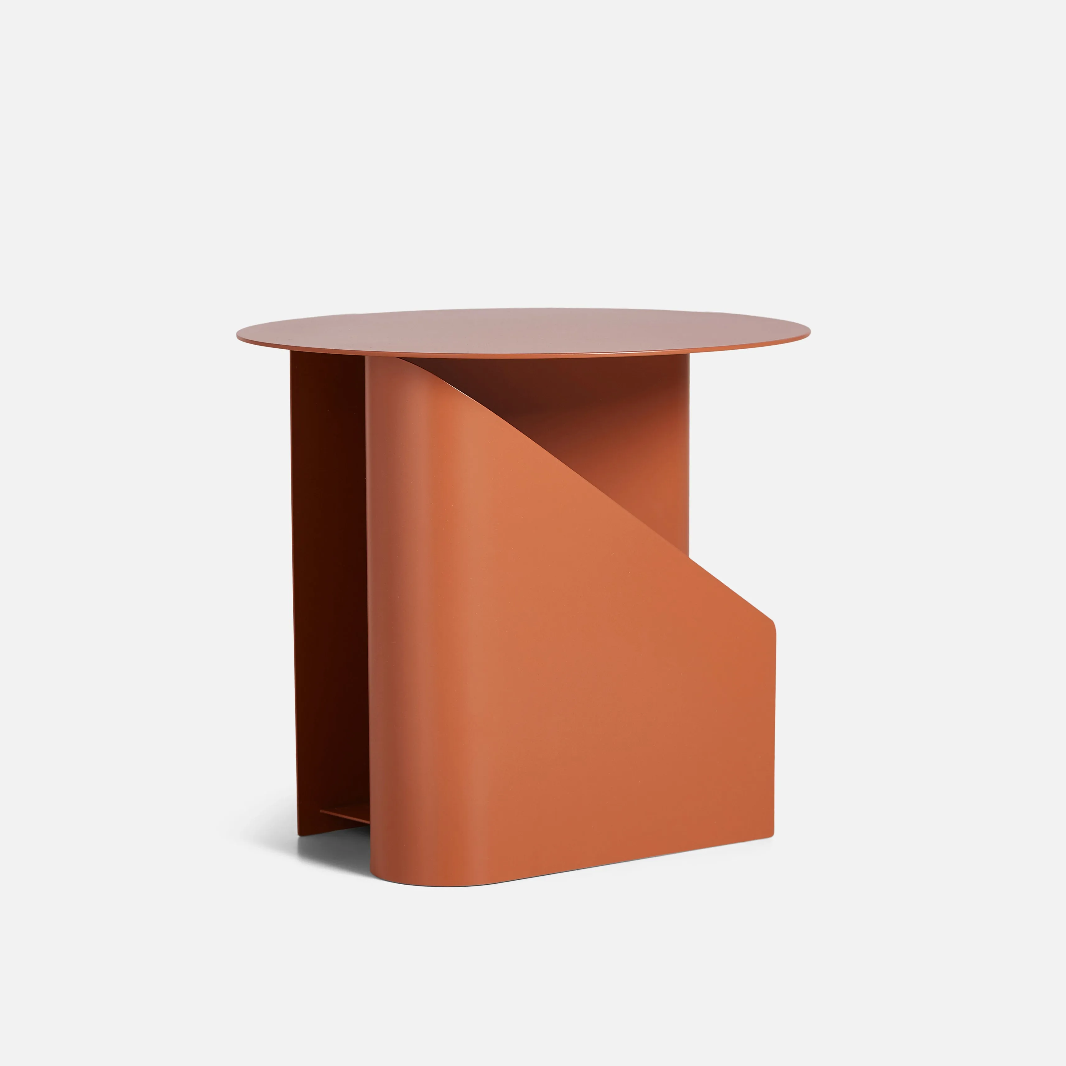 Sentrum Side Table _ Burnt Orange