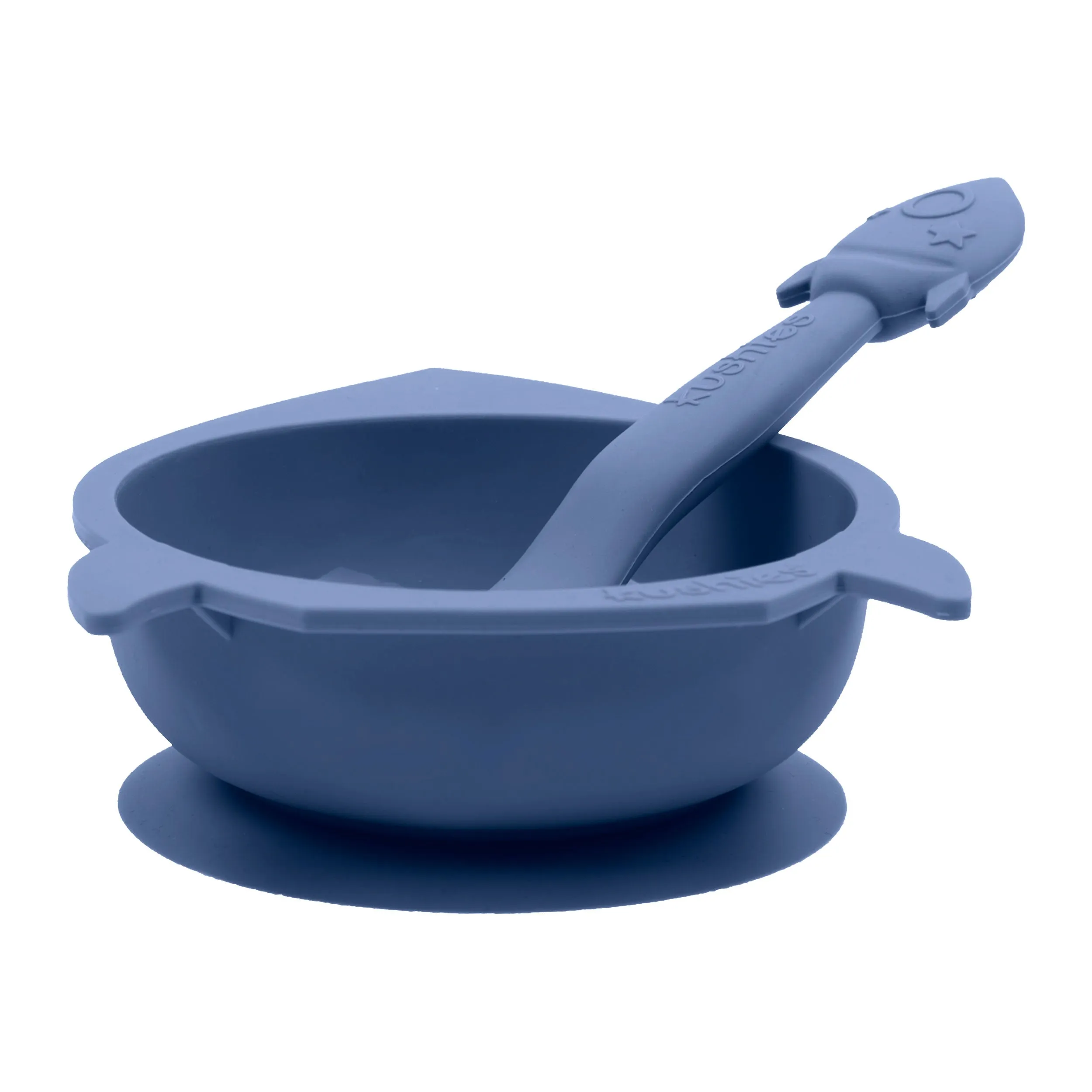 Silibowl & Spoon Set | Rocket