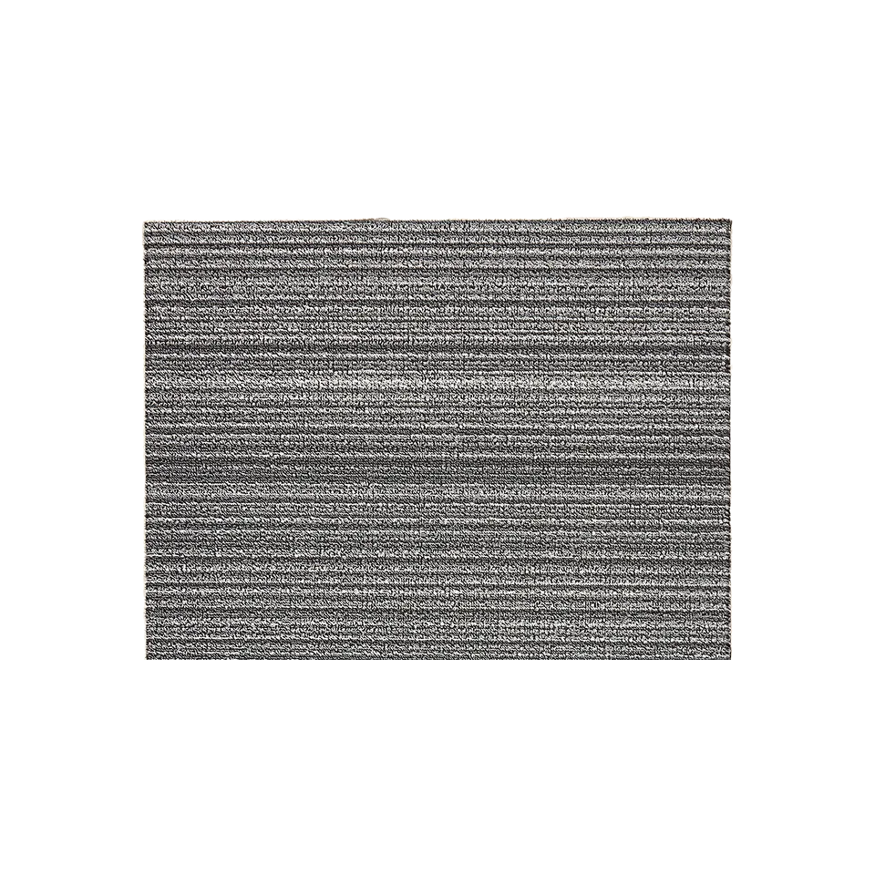 SKINNY STRIPE SHAG DOORMAT, SHADOW