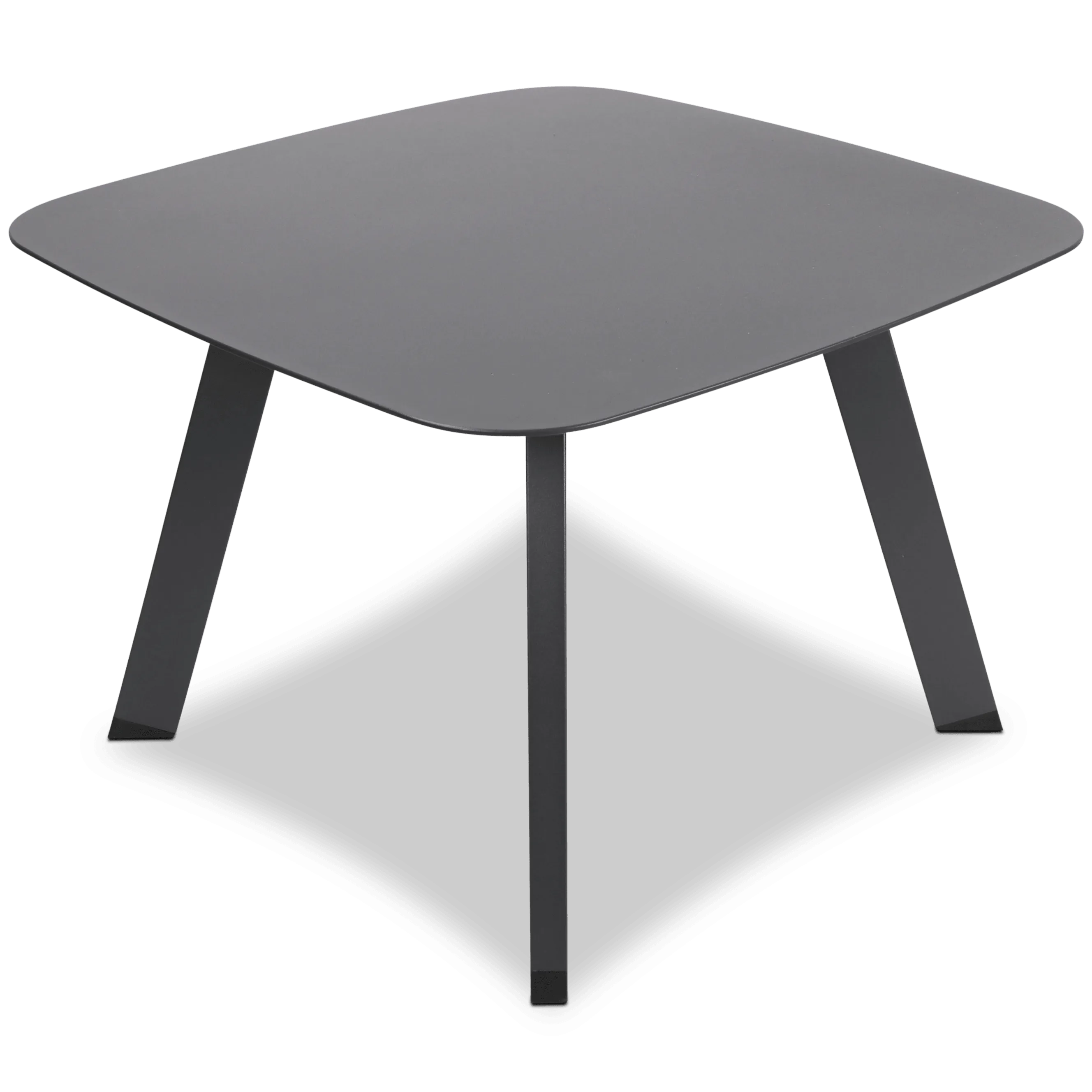 Sorrento Side Table in Gunmetal Aluminium