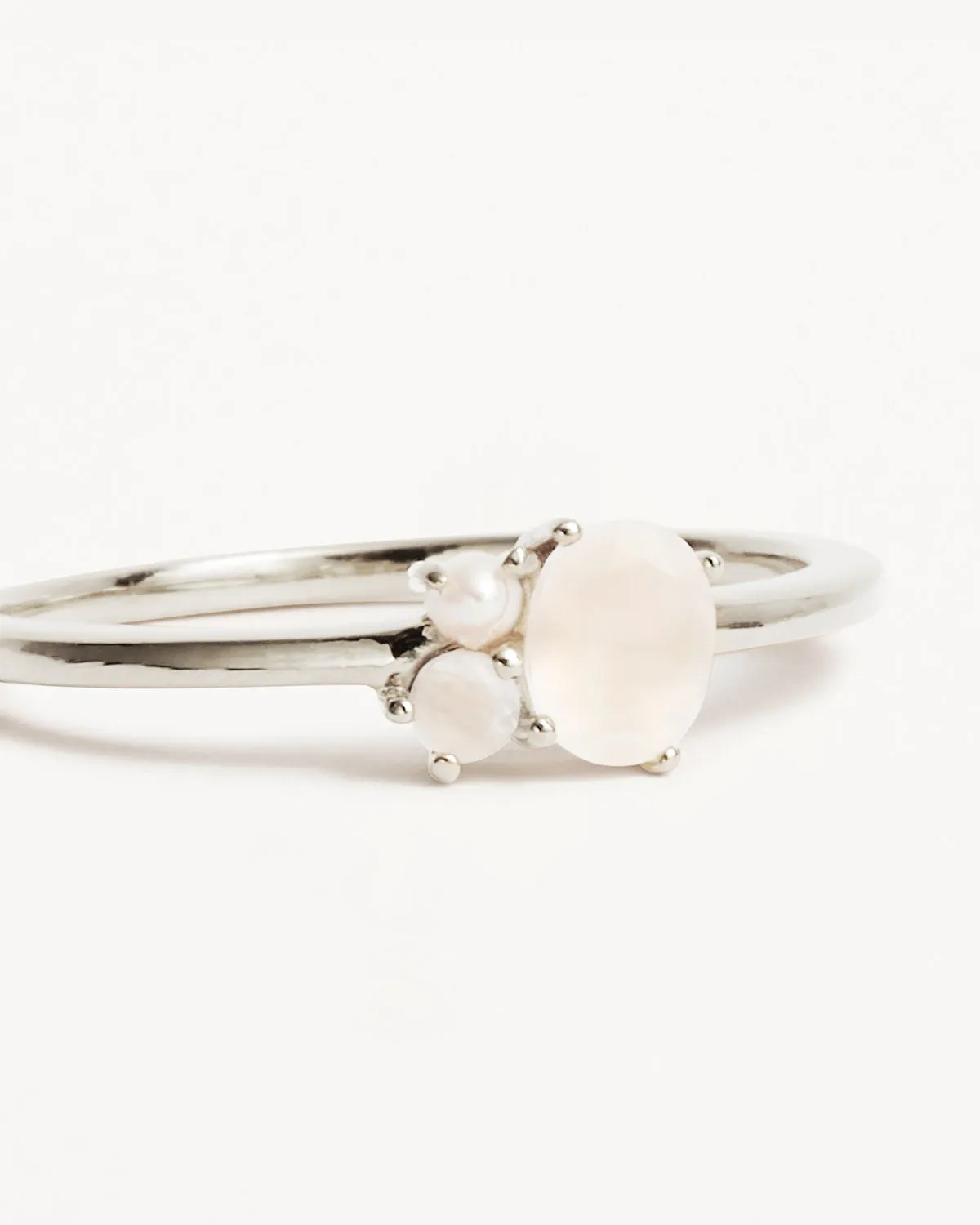 Sterling Silver Kindred Birthstone Ring - June