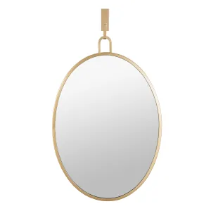 Stopwatch 4DMI0111 22x30 Oval Mirror - Gold