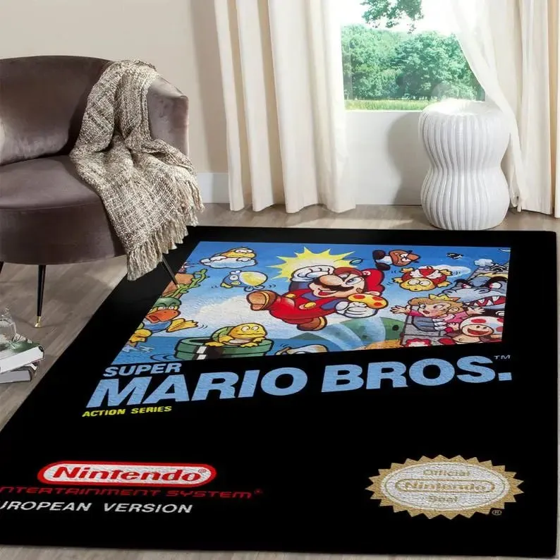 Super Mario Bros Area Rug