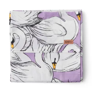 Swan Lake Organic Cotton Flat Sheet