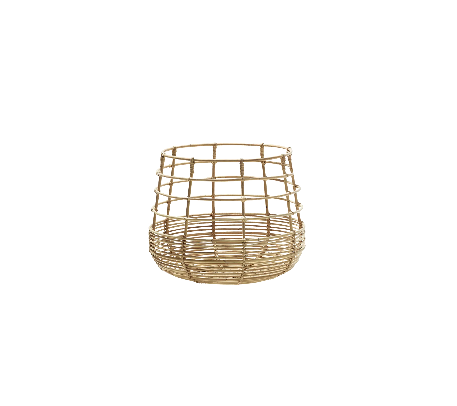 Sweep basket, round