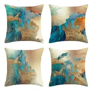 Throw Pillow Covers, 4 pcs