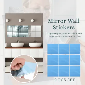 Unbreakable Mirror Wall Stickers