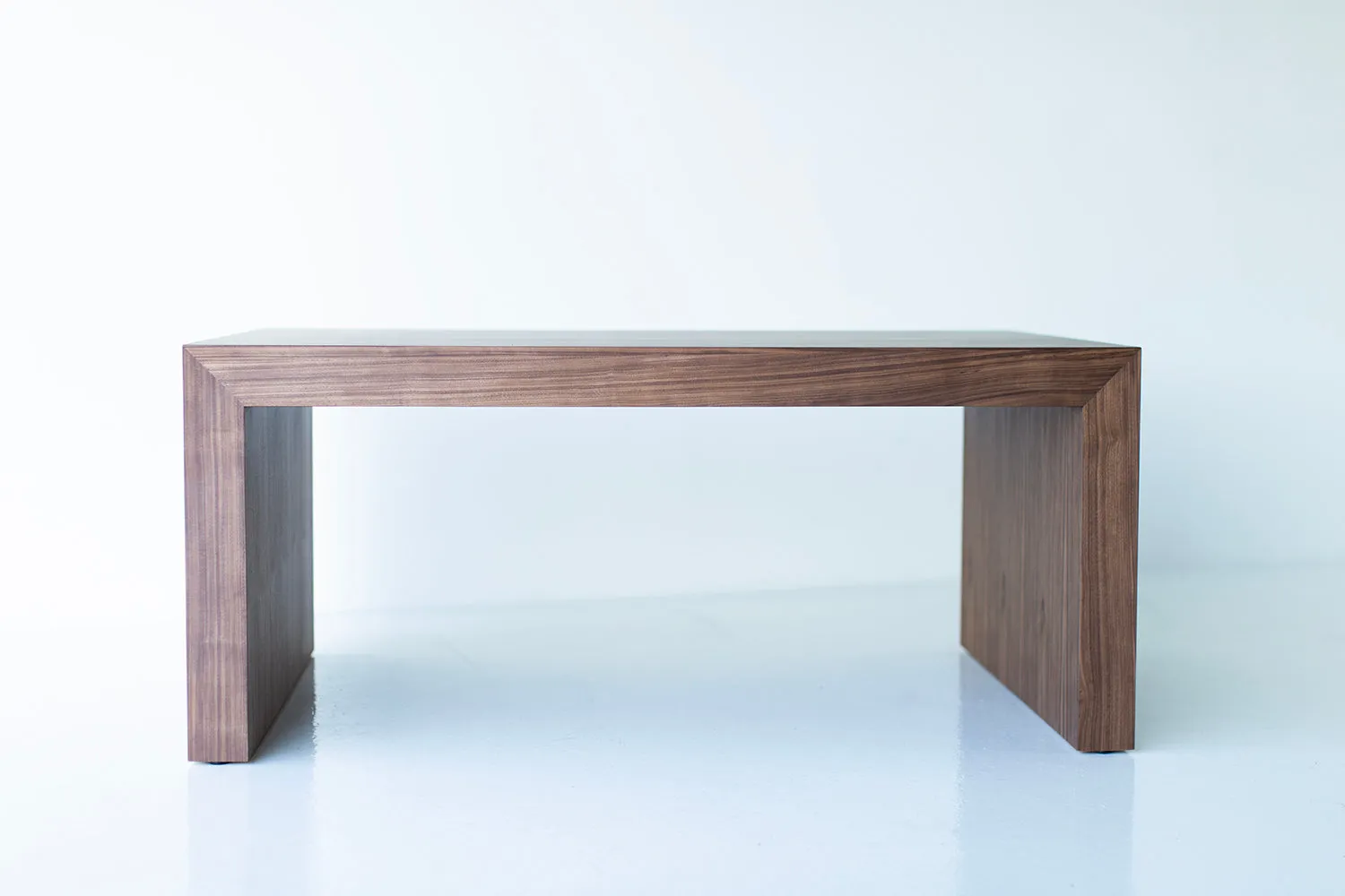 Walnut Waterfall Coffee Table - 4423