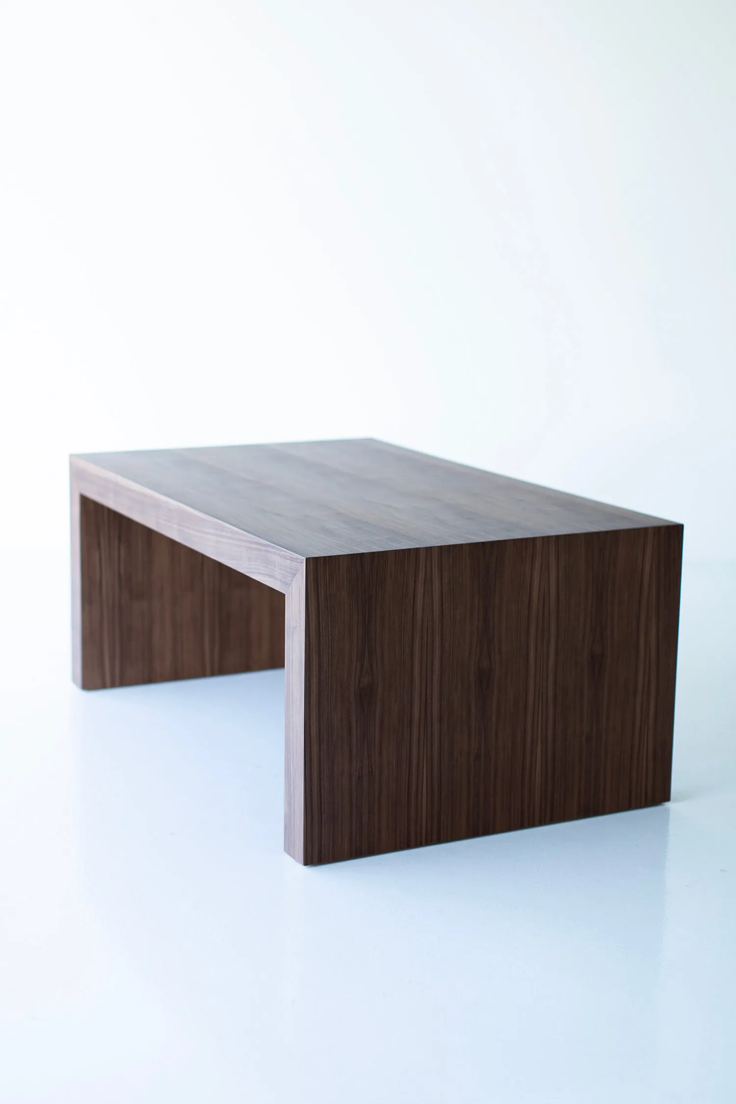 Walnut Waterfall Coffee Table - 4423