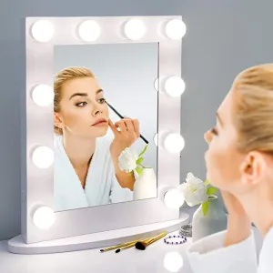 ZENY™ Lighted Makeup Mirror Hollywood Makeup Vanity Mirror with Dimmable LED Lights