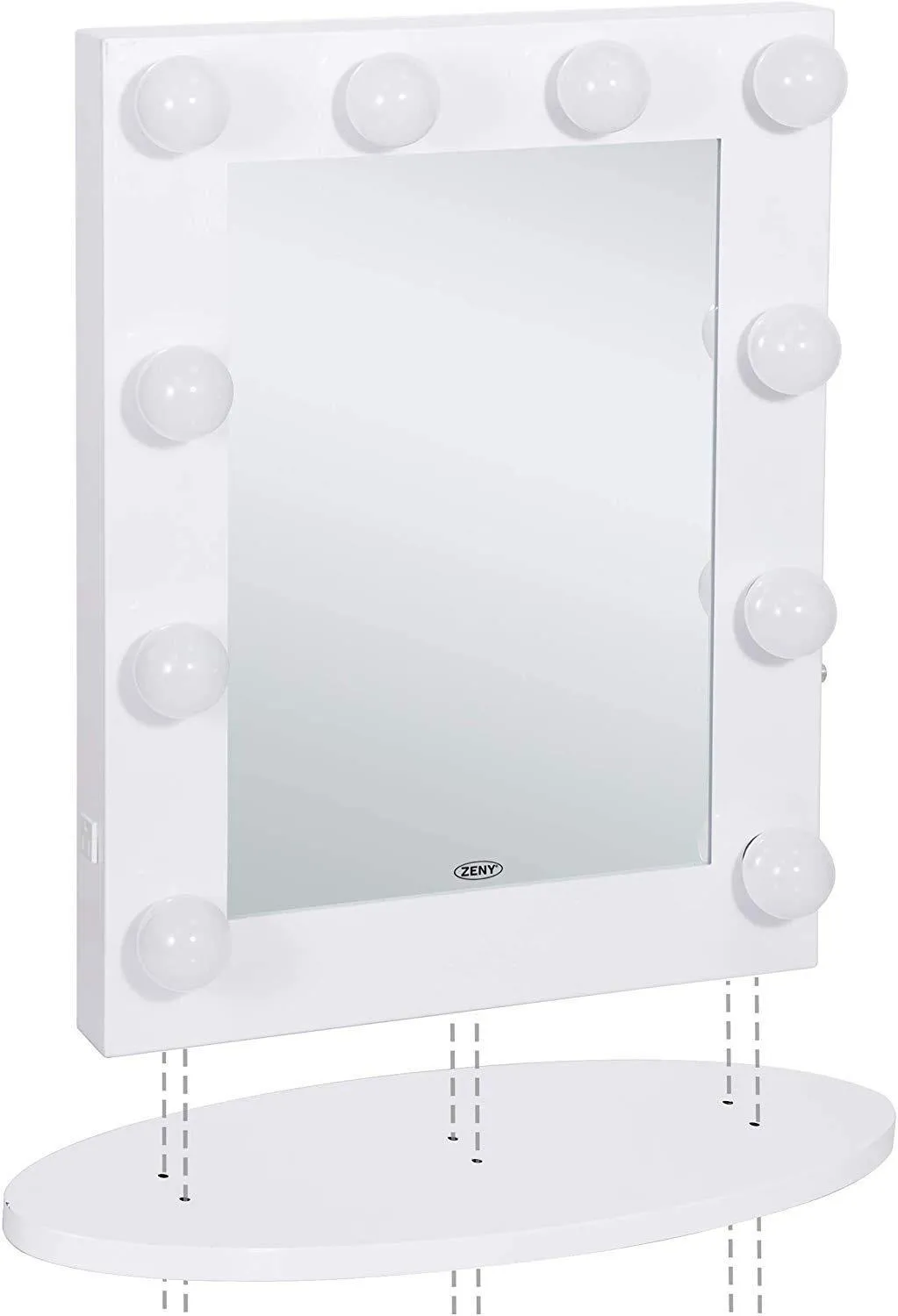 ZENY™ Lighted Makeup Mirror Hollywood Makeup Vanity Mirror with Dimmable LED Lights